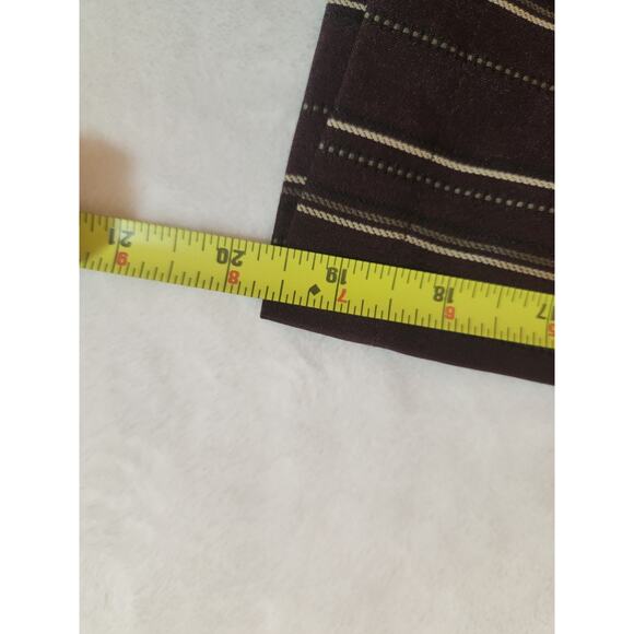 Haggar Cool 18 Shirt Mens Shirt Small Red Striped Short Sleeve Gorpcore Preppy - Picture 10 of 12